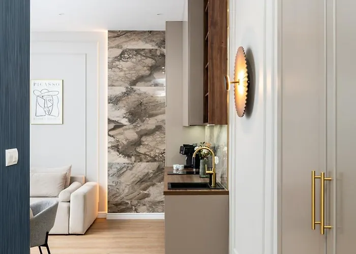 アパート 2x Perfect Old Town 5min Main Market Square Ac Wifi Parking Balcony クラクフ