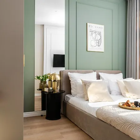 2x Perfect Old Town 5min Main Market Square Ac Wifi Parking Balcony *